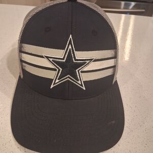 Black and Gray Star Logo Cap